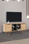 Hanah Home Sina 3319 Soporte para TV Roble Zafiro y Antracita